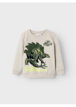 NAME IT Bluza 13219775 Beżowy Standard Fit ze sklepu MODIVO w kategorii Bluzy chłopięce - zdjęcie 181199726