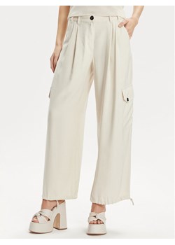 MAX&Co. Spodnie materiałowe Corvino 2416131072200 Beżowy Wide Leg ze sklepu MODIVO w kategorii Spodnie damskie - zdjęcie 181199775