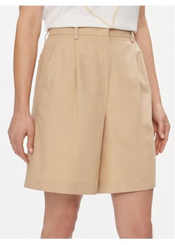 Weekend Max Mara Bermudy Ecuba 2415141022 Beżowy Relaxed Fit ze sklepu MODIVO w kategorii Szorty - zdjęcie 181199786