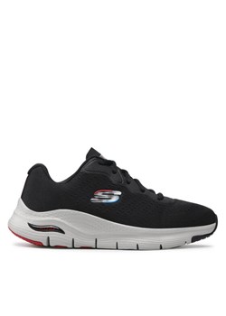 Skechers Sneakersy Infinity Cool 232303/BLK Czarny ze sklepu MODIVO w kategorii Buty sportowe męskie - zdjęcie 181199887