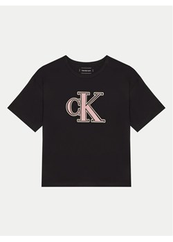 Calvin Klein Jeans T-Shirt IG0IG02806 Czarny Boxy Fit ze sklepu MODIVO w kategorii T-shirty chłopięce - zdjęcie 181199935