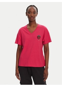 Liu Jo T-Shirt WA5366 JS904 Różowy Regular Fit ze sklepu MODIVO w kategorii Bluzki damskie - zdjęcie 181199949