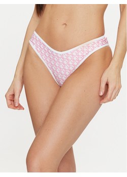 Guess Dół od bikini E4GO24 MC04R Różowy ze sklepu MODIVO w kategorii Stroje kąpielowe - zdjęcie 181200097
