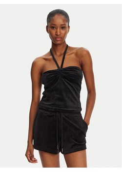 Juicy Couture Top JCWCT125325 Czarny Slim Fit ze sklepu MODIVO w kategorii Bluzki damskie - zdjęcie 181200208