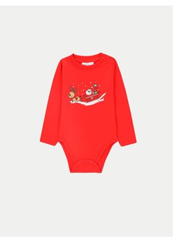 Coccodrillo Body dziecięce ZC4112101MER Czerwony ze sklepu MODIVO w kategorii Body niemowlęce - zdjęcie 181200257