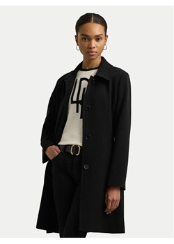 Lauren Ralph Lauren Płaszcz przejściowy 297951273001 Czarny Straight Fit ze sklepu MODIVO w kategorii Płaszcze damskie - zdjęcie 181200278