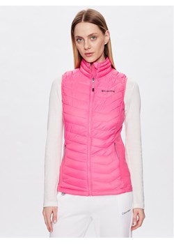 Columbia Bezrękawnik Powder Pass 1832222 Różowy Regular Fit ze sklepu MODIVO w kategorii Kamizelki damskie - zdjęcie 181200386