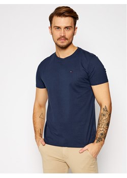 Tommy Jeans T-Shirt DM0DM04411 Granatowy Slim Fit ze sklepu MODIVO w kategorii T-shirty męskie - zdjęcie 181200567