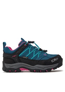 CMP Trekkingi Kids Rigel Low Trekking Shoes Wp 3Q13244 Niebieski ze sklepu MODIVO w kategorii Buty trekkingowe dziecięce - zdjęcie 181200585