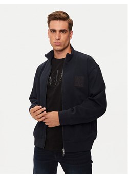 Armani Exchange Bluza 6DZMJJ ZJ4XZ 1510 Granatowy Regular Fit ze sklepu MODIVO w kategorii Bluzy męskie - zdjęcie 181200608