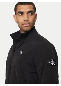Calvin Klein Jeans Kurtka przejściowa Harrington J30J325592 Czarny Regular Fit ze sklepu MODIVO w kategorii Kurtki męskie - zdjęcie 181200609