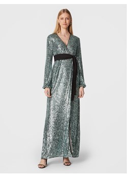 Pinko Sukienka wieczorowa Germanico 1G18C0 A099 Zielony Regular Fit ze sklepu MODIVO w kategorii Sukienki - zdjęcie 181200669
