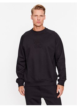 Hugo Bluza Dumbkin 50496640 Czarny Relaxed Fit ze sklepu MODIVO w kategorii Bluzy męskie - zdjęcie 181200715