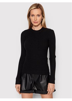 Pieces Sweter Crista 17115047 Czarny Slim Fit ze sklepu MODIVO w kategorii Swetry damskie - zdjęcie 181200745