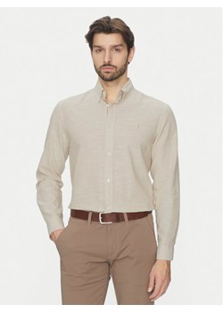 Jack&Jones Koszula Summer 12274599 Beżowy Regular Fit ze sklepu MODIVO w kategorii Koszule męskie - zdjęcie 181200765
