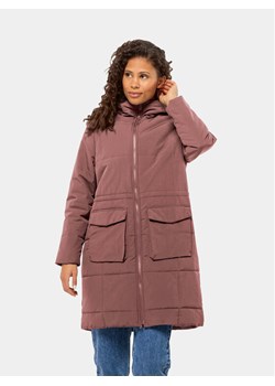 Jack Wolfskin Kurtka zimowa White Frost Parka 1207361 Różowy Regular Fit ze sklepu MODIVO w kategorii Kurtki damskie - zdjęcie 181200826