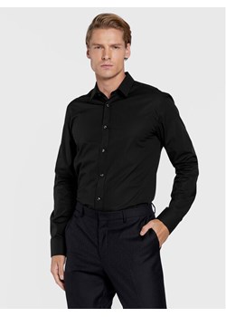 Hugo Koszula Elisha02 50479396 Czarny Slim Fit ze sklepu MODIVO w kategorii Koszule męskie - zdjęcie 181200887