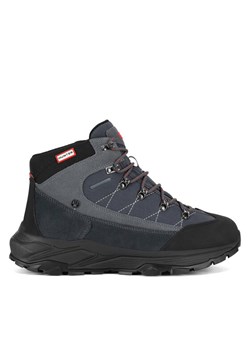 Hunter Trekkingi H1-060 Szary ze sklepu MODIVO w kategorii Buty trekkingowe męskie - zdjęcie 181200956