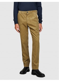 Sisley Chinosy 4SFRSF03D Beżowy Regular Fit ze sklepu MODIVO w kategorii Spodnie męskie - zdjęcie 181200995