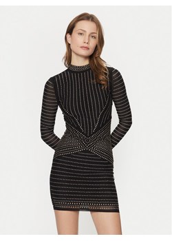 Marciano Guess Sukienka koktajlowa 5RGK30 6218A Czarny Regular Fit ze sklepu MODIVO w kategorii Sukienki - zdjęcie 181201028