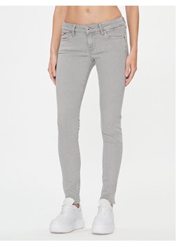 Pepe Jeans Jeansy PL204583 Szary Skinny Fit ze sklepu MODIVO w kategorii Jeansy damskie - zdjęcie 181201047