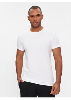 Calvin Klein T-Shirt K10K112724 Biały Slim Fit ze sklepu MODIVO w kategorii T-shirty męskie - zdjęcie 181201089