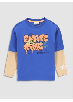 Coccodrillo Bluzka WC3143103SKK Granatowy Regular Fit ze sklepu MODIVO w kategorii T-shirty chłopięce - zdjęcie 181201385