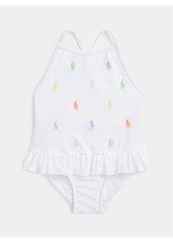 Polo Ralph Lauren Strój kąpielowy 310935062001 Biały ze sklepu MODIVO w kategorii Stroje kąpielowe - zdjęcie 181201487