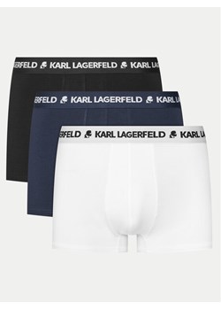 KARL LAGERFELD Komplet 3 par bokserek A1M47151 Kolorowy ze sklepu MODIVO w kategorii Majtki męskie - zdjęcie 181201606