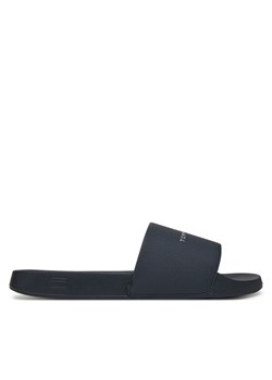 Tommy Hilfiger Klapki Hilifger Nyc Pool Slide FM0FM05432 Granatowy - id: 0000305155801 - marki Tommy Hilfiger - 181201626 Tommy Hilfiger Klapki Hilifger Nyc Pool Slide FM0FM05432 Granatowy ze sklepu MODIVO w kategorii Klapki męskie - zdjęcie 181201626