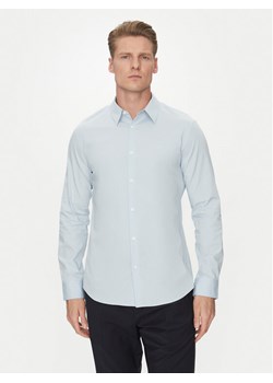 Calvin Klein Koszula LV04LB145G Błękitny Slim Fit ze sklepu MODIVO w kategorii Koszule męskie - zdjęcie 181201666