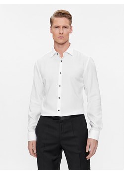 Hugo Koszula Kenno 50500998 Biały Slim Fit ze sklepu MODIVO w kategorii Koszule męskie - zdjęcie 181201715