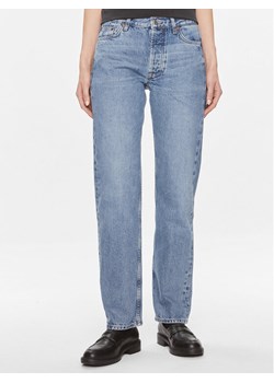 Samsøe Samsøe Jeansy Susan F23400103 Niebieski Straight Fit ze sklepu MODIVO w kategorii Jeansy damskie - zdjęcie 181201785