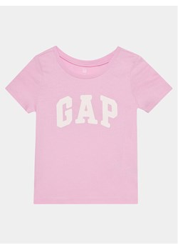 Gap T-Shirt 862123-00 Różowy Regular Fit ze sklepu MODIVO w kategorii Bluzki dziewczęce - zdjęcie 181201865