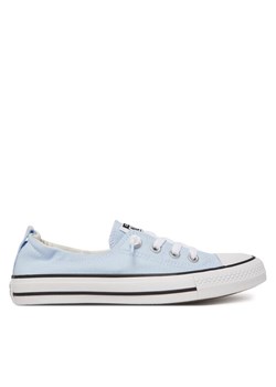 Converse Trampki Chuck Taylor All Star Shoreline Slip A12597C Błękitny ze sklepu MODIVO w kategorii Trampki damskie - zdjęcie 181201868