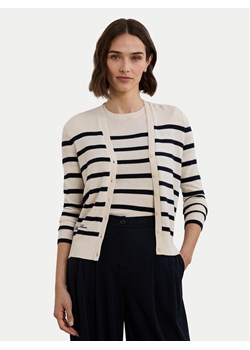 LAUREN RALPH LAUREN Kardigan 200957476002 Biały ze sklepu MODIVO w kategorii Swetry damskie - zdjęcie 181202175