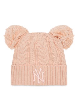 New Era Czapka New York Yankees Double Pom 60284835 Różowy ze sklepu MODIVO w kategorii Czapki zimowe damskie - zdjęcie 181202267