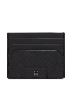 Tommy Hilfiger Etui na karty kredytowe Th Monogram Cc Holder AM0AM12169 Czarny ze sklepu MODIVO w kategorii Etui - zdjęcie 181202269