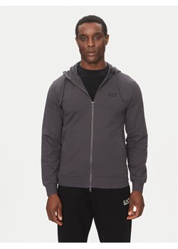 EA7 Emporio Armani Bluza 8NPM33 PJVRZ U8115 Szary Regular Fit ze sklepu MODIVO w kategorii Bluzy męskie - zdjęcie 181202358