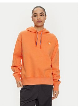 Champion Bluza 117441 Pomarańczowy Loose Fit ze sklepu MODIVO w kategorii Bluzy damskie - zdjęcie 181202359