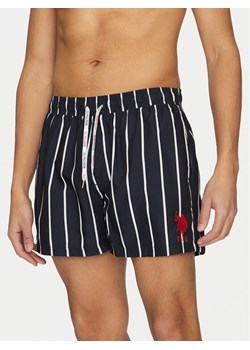 U.S. Polo Assn. Szorty kąpielowe MUP1906 Granatowy Regular Fit ze sklepu MODIVO w kategorii Kąpielówki - zdjęcie 181202387