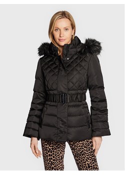 Guess Kurtka puchowa Laurie W2BL60 WEX52 Czarny Regular Fit ze sklepu MODIVO w kategorii Kurtki damskie - zdjęcie 181202439