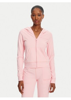 Juicy Couture Bluza Active JCSAS125401 Różowy Slim Fit ze sklepu MODIVO w kategorii Bluzy damskie - zdjęcie 181202445