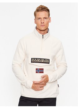 Napapijri Polar NP0A4HMZ Beżowy Regular Fit ze sklepu MODIVO w kategorii Bluzy męskie - zdjęcie 181202516