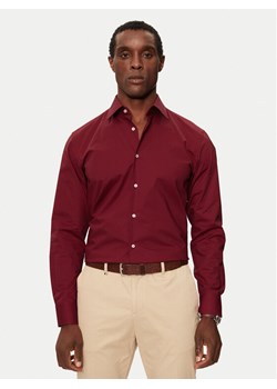 Boss Koszula 50527198 Czerwony Slim Fit ze sklepu MODIVO w kategorii Koszule męskie - zdjęcie 181202517