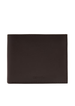 Calvin Klein Portfel męski Ck Premium Bifold 5Cc W/Coin K50K512923 Brązowy ze sklepu MODIVO w kategorii Portfele męskie - zdjęcie 181202548