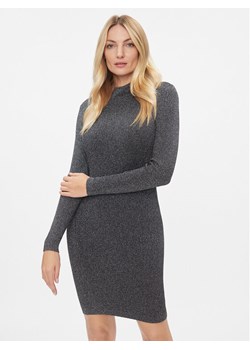 MICHAEL Michael Kors Sukienka dzianinowa MH381ZMAFB Srebrny Slim Fit ze sklepu MODIVO w kategorii Sukienki - zdjęcie 181202647
