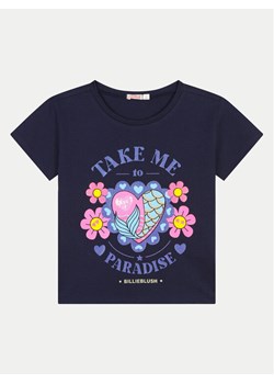 Billieblush T-Shirt U20647 Granatowy Regular Fit ze sklepu MODIVO w kategorii T-shirty chłopięce - zdjęcie 181202789