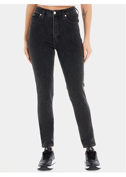 Calvin Klein Jeans Jeansy J20J221584 Czarny Skinny Fit ze sklepu MODIVO w kategorii Jeansy damskie - zdjęcie 181202805