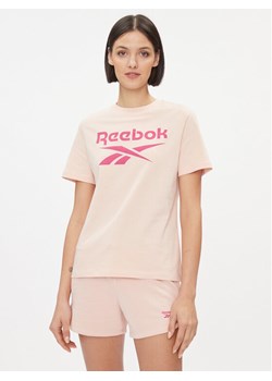 Reebok T-Shirt IM4090 Różowy ze sklepu MODIVO w kategorii Bluzki damskie - zdjęcie 181202847